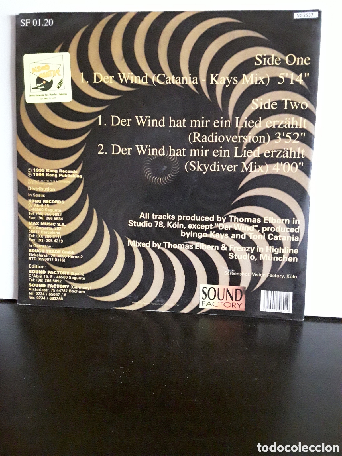 Discos de vinilo: Elbern &lrm;&ndash; Der Wind Hat Mir Ein Lied Erz&auml;hlt - Foto 2