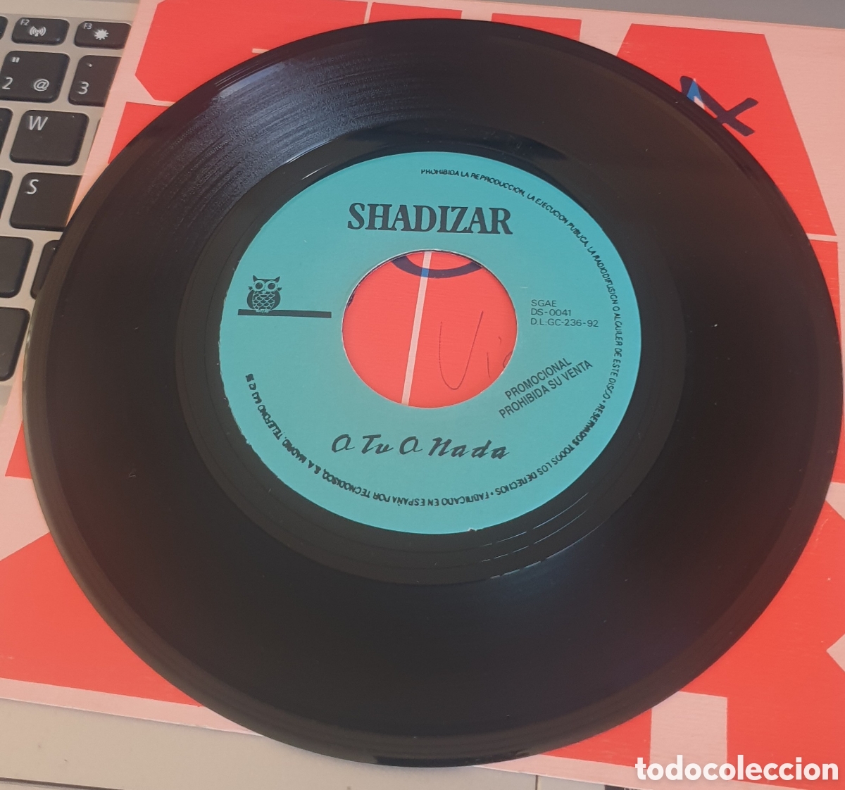 Discos de vinilo: Shadizar - O tu o nada - Foto 3
