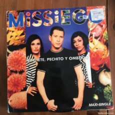 Discos de vinilo: MISSIEGO - CACHETE, PECHITO Y OMBLIGO - 12'' MAXISINGLE MERCURY 1996