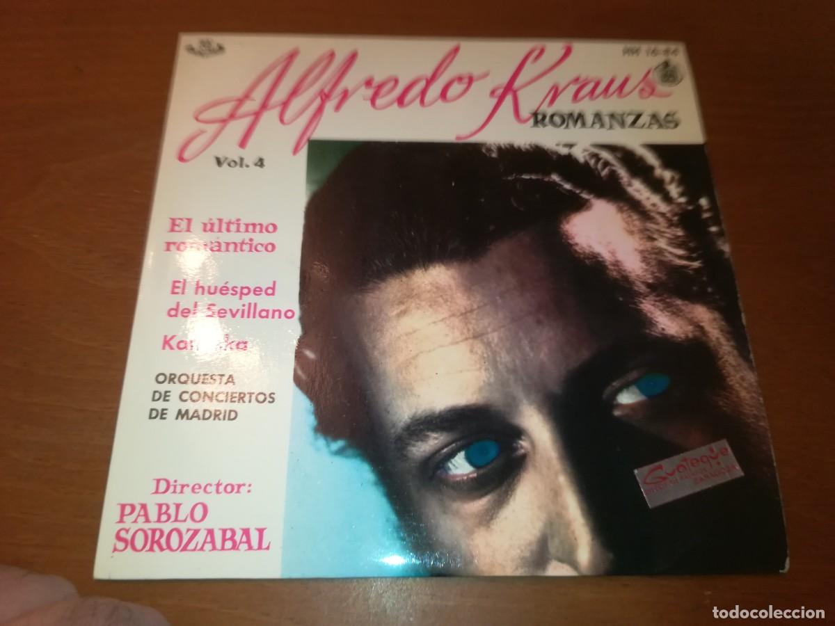 Discos de vinilo: ROMANZAS / ALFREDO KRAUS / R3 / HISPAVOX - Foto 1