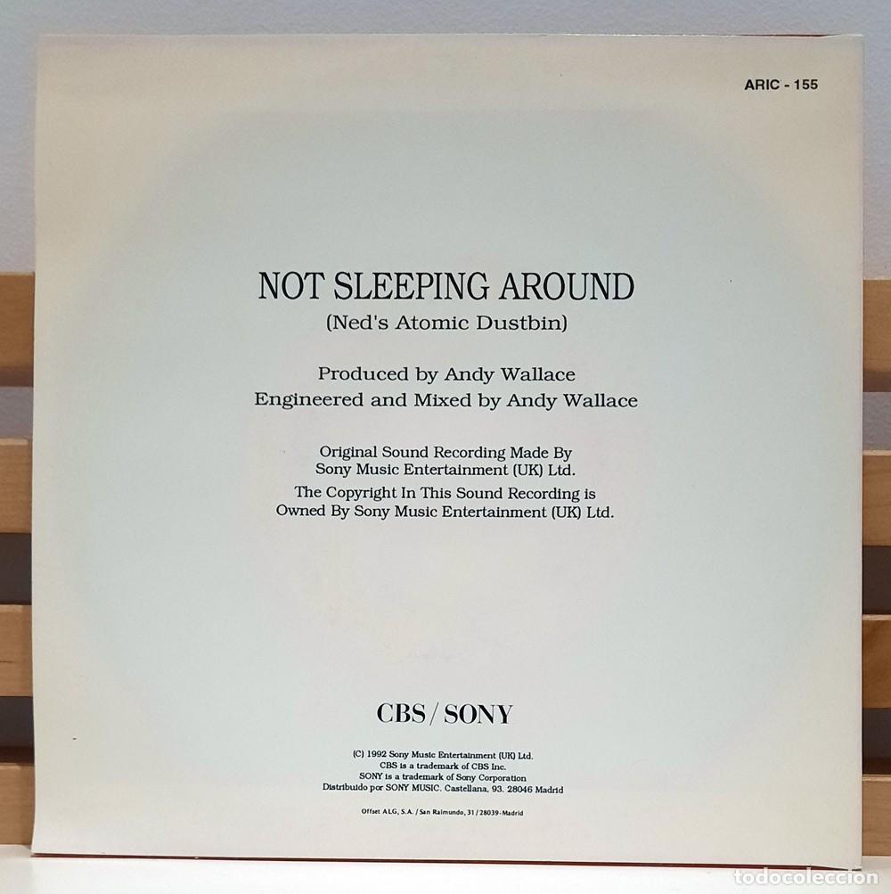 Discos de vinilo: NEDS ATOMIC DUSTBIN &middot;&middot;&middot; Not sleeping around - (Single) - Foto 2
