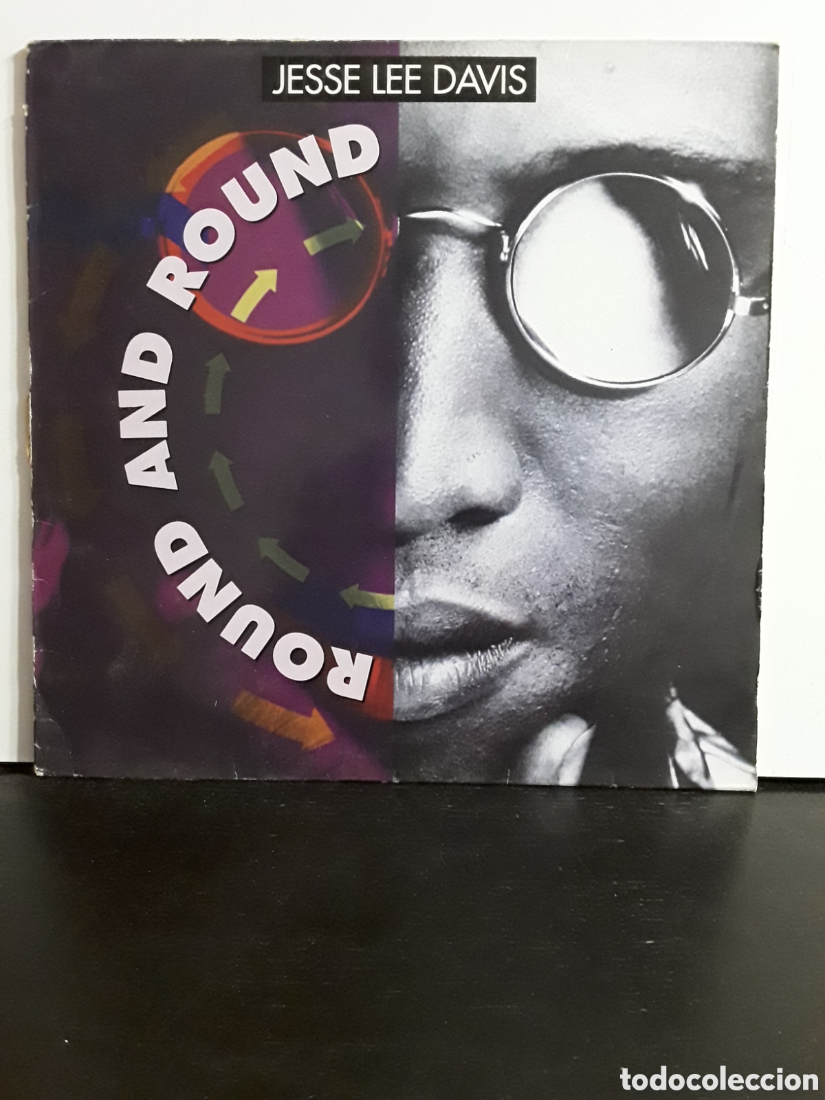 Discos de vinilo: Jesse Lee Davis &lrm;&ndash; Round And Round - Foto 1