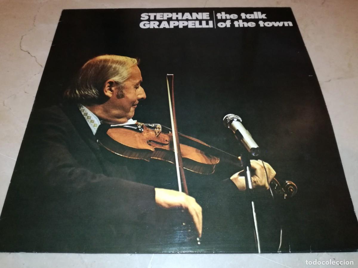 Discos de vinilo: STEPHANE GRAPPELLI-THE TALK ON THE TOWN - Foto 1
