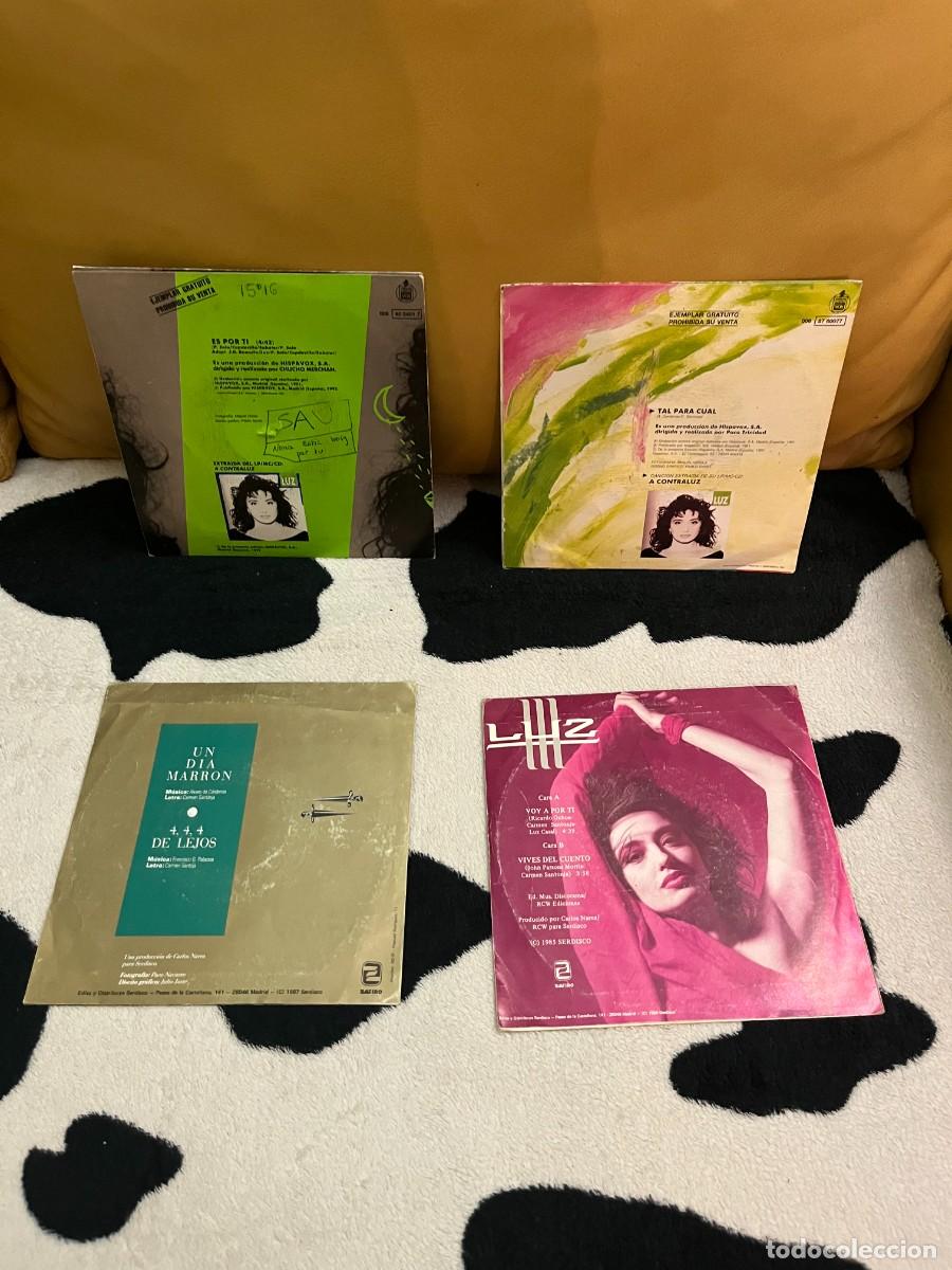 Discos de vinilo: Lote luz casal x7 singles - Foto 4