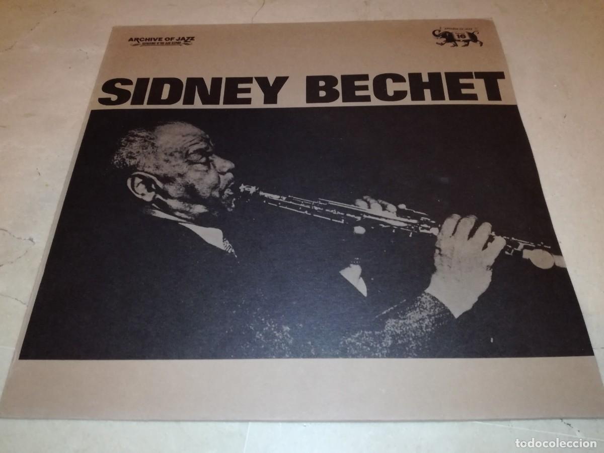 Discos de vinilo: SIDNEY BECHET-ARCHIVE OF JAZZ-RECORDINGS OF THE JAZZ HISTORY