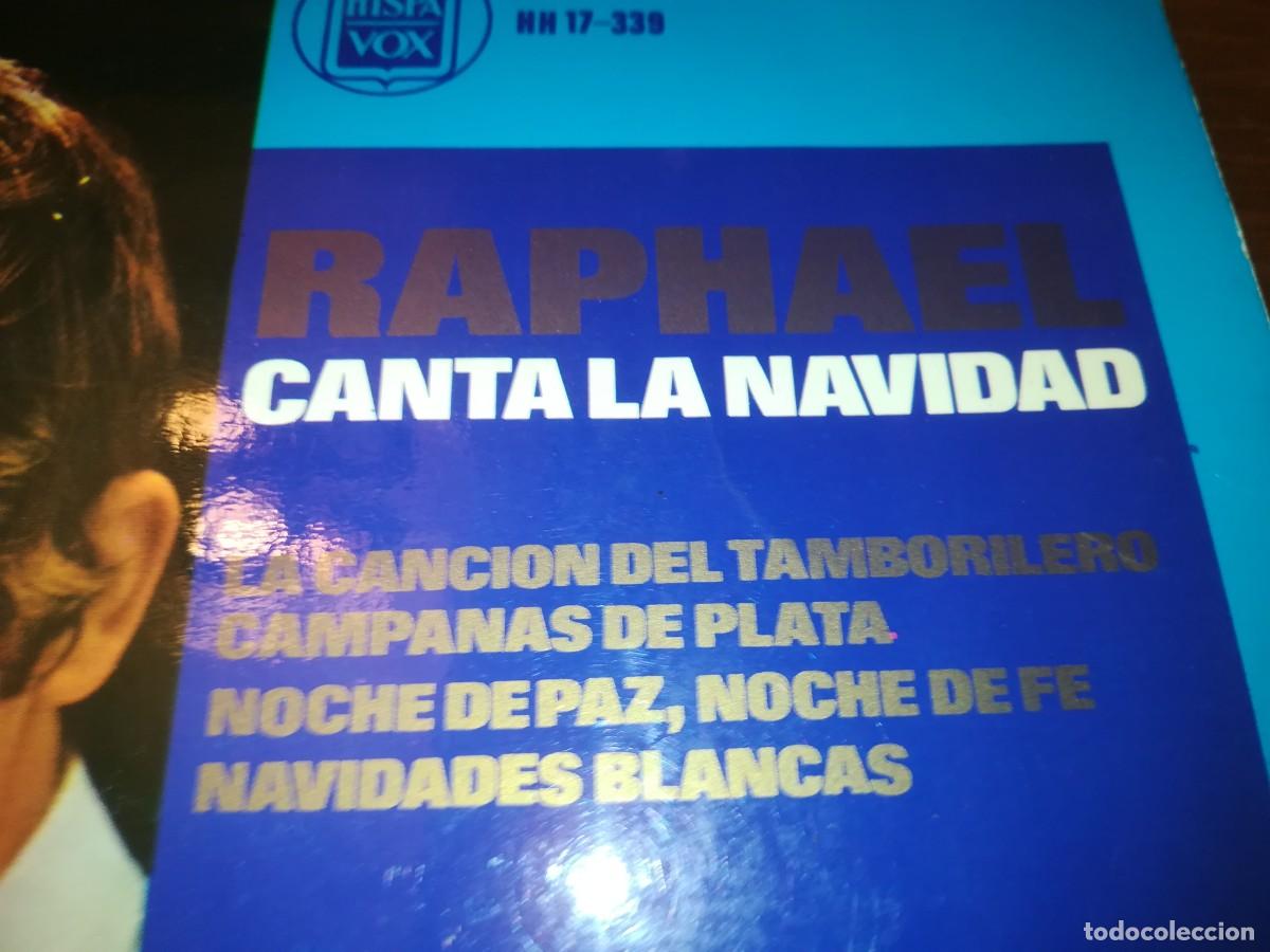 Discos de vinilo: CANTA LA NAVIDAD / RAPHAEL / R3 / HISPAVOX - Foto 2