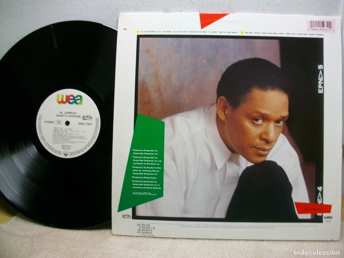 Discos de vinilo: Al Jarreau - Hearts horizon (1988) LP - Foto 2