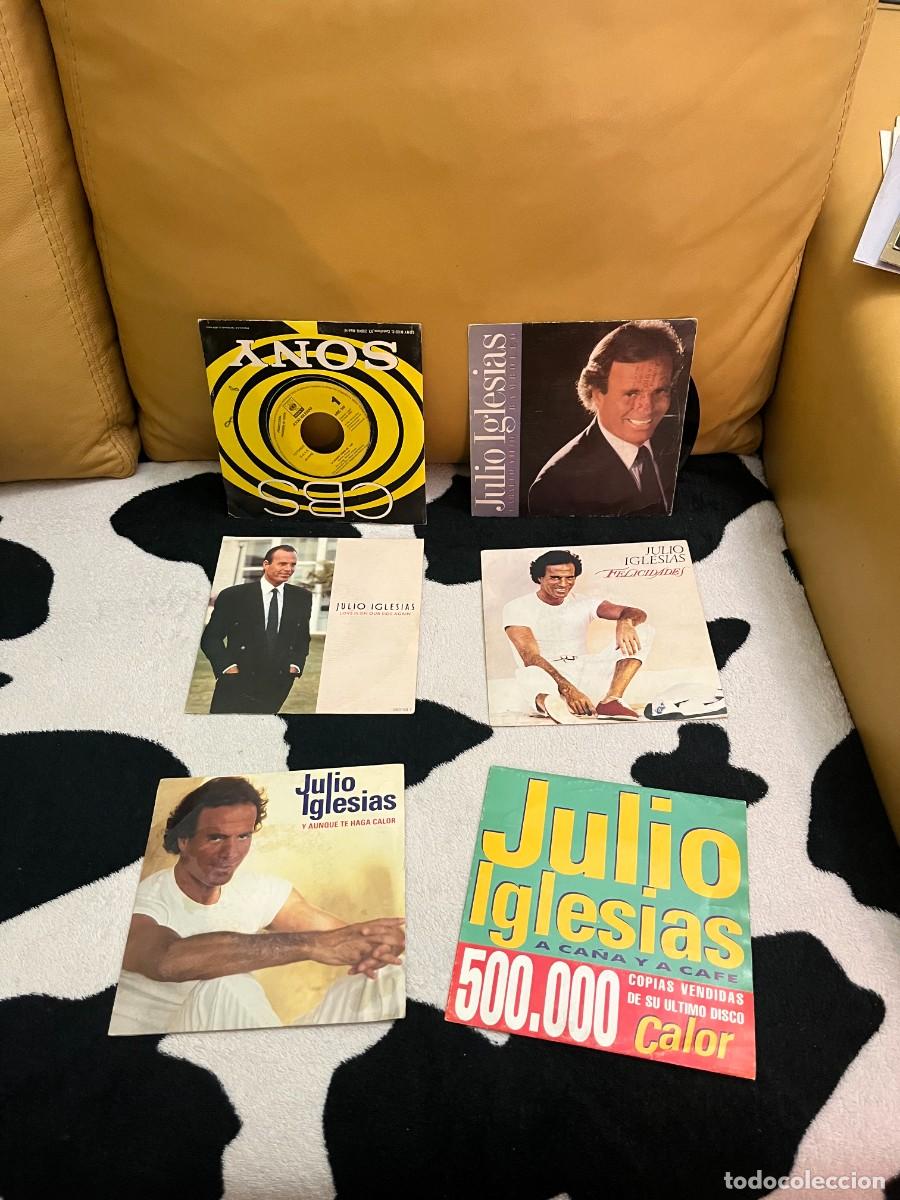 Discos de vinilo: julio iglesias x 17 singles - Foto 3
