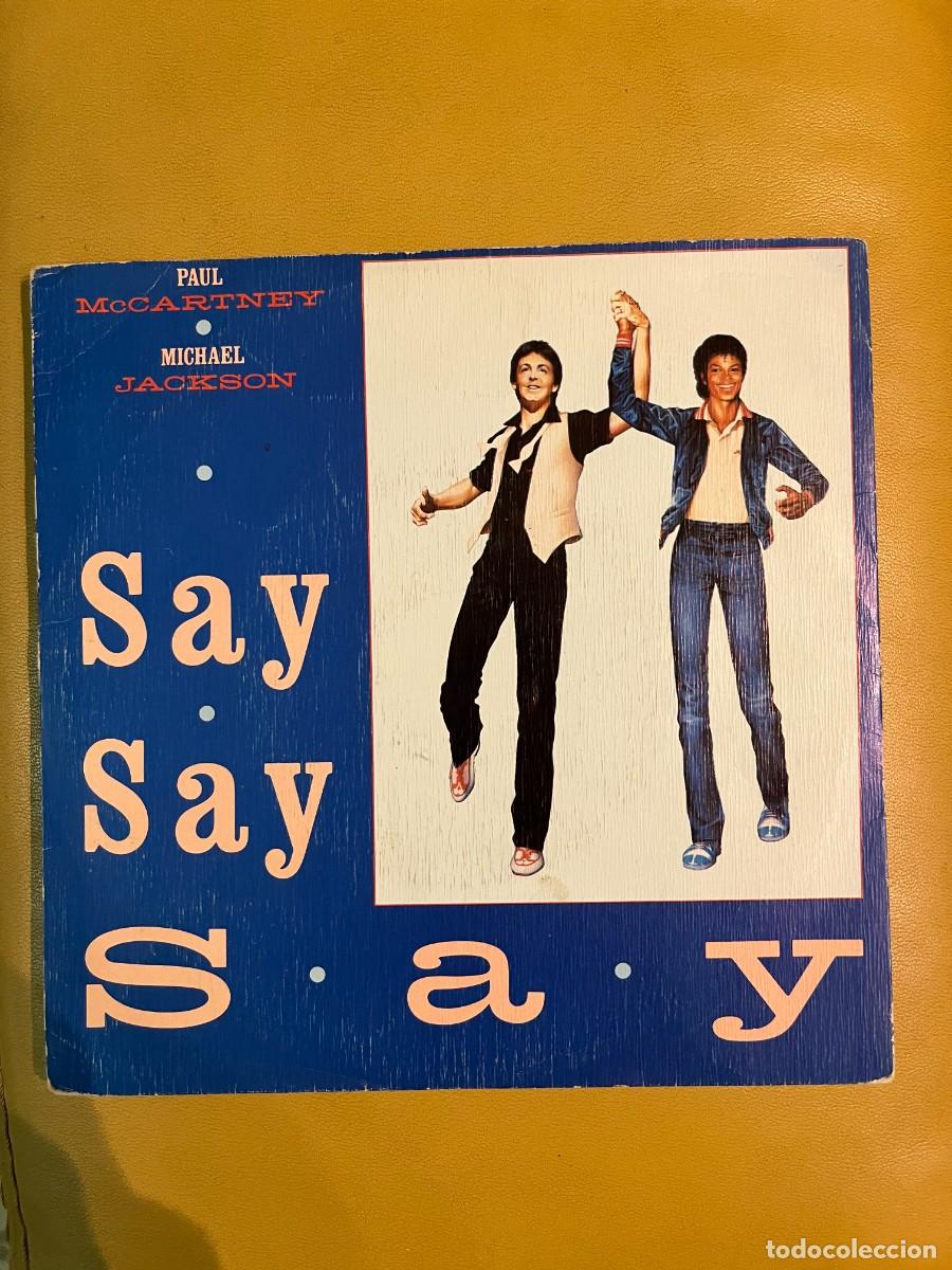 Discos de vinilo: Paul McCartney & Michael Jackson &lrm;&ndash; Say Say Say - Foto 1