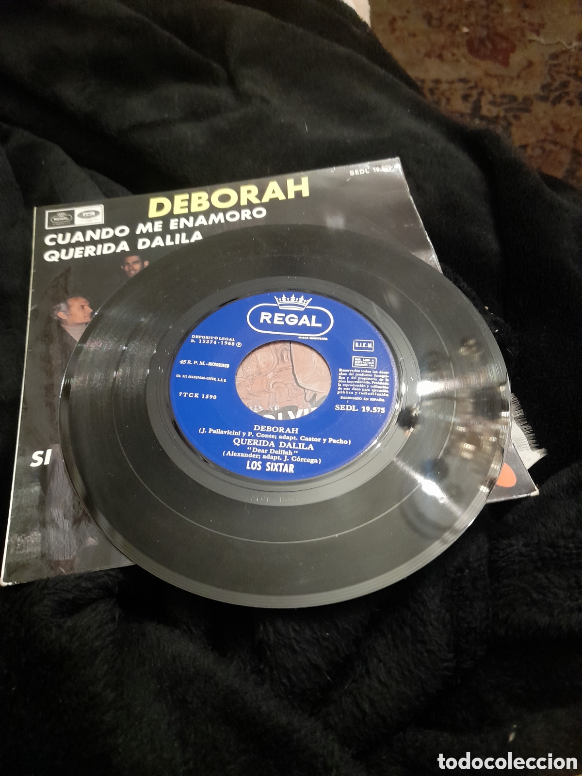Discos de vinilo: Vinilo, Deborah, Los Sixtar de 1968 - Foto 3