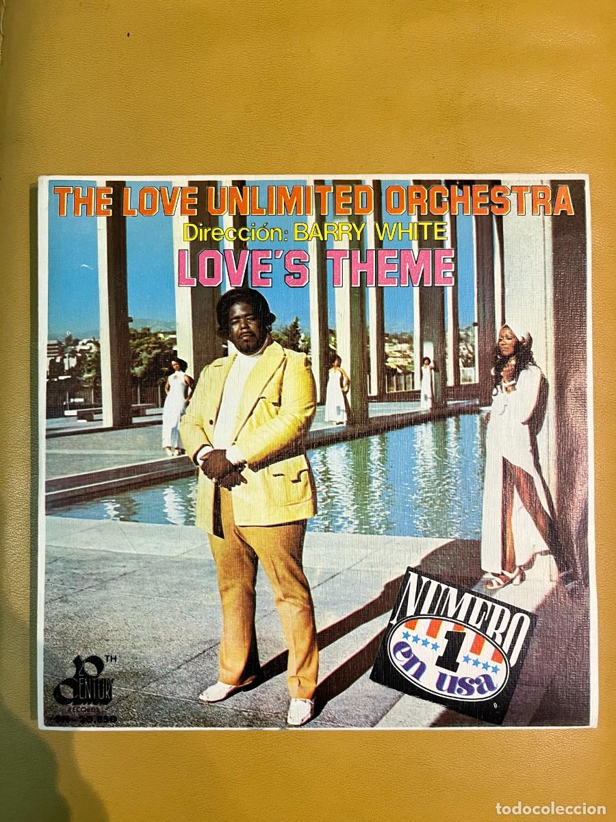 Disques de vinyle: The Love Unlimited Orchestra &lrm;&ndash; Love's Theme / Rhapsody In White