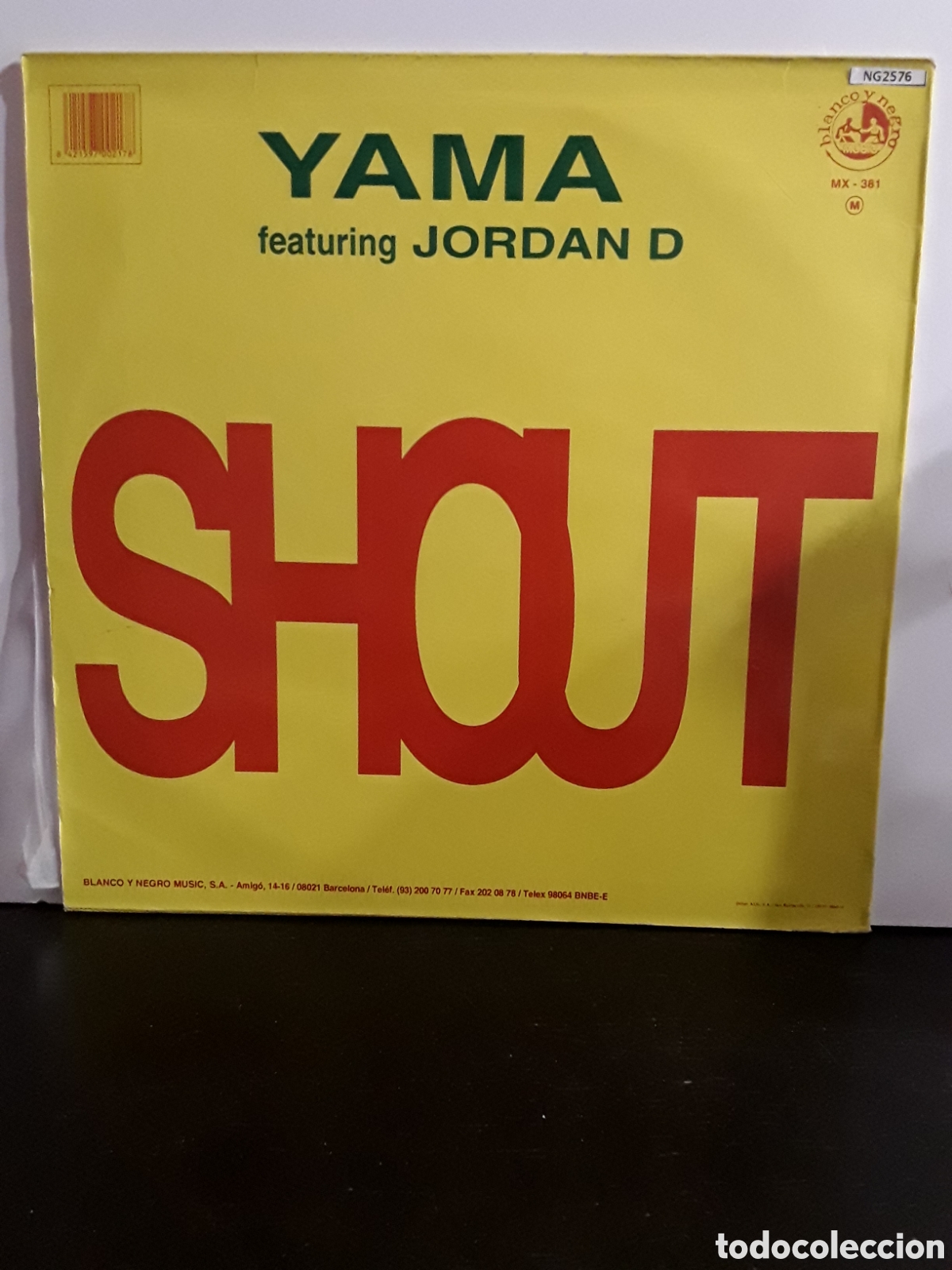 Discos de vinilo: Yama Featuring Jordan D. &lrm;&ndash; Shout - Foto 2