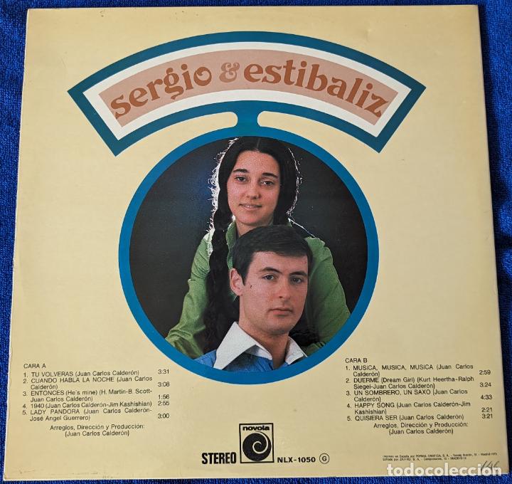 Discos de vinilo: Tu volver&aacute;s - Sergio y Estibaliz (1975) - Foto 2