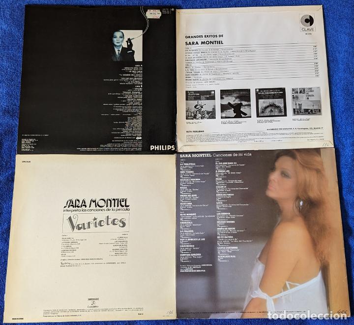 Discos de vinilo: Lote de 4 LPs de Sara Montiel - Foto 2