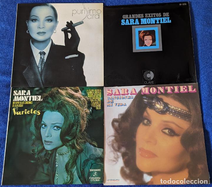 Discos de vinilo: Lote de 4 LPs de Sara Montiel - Foto 1