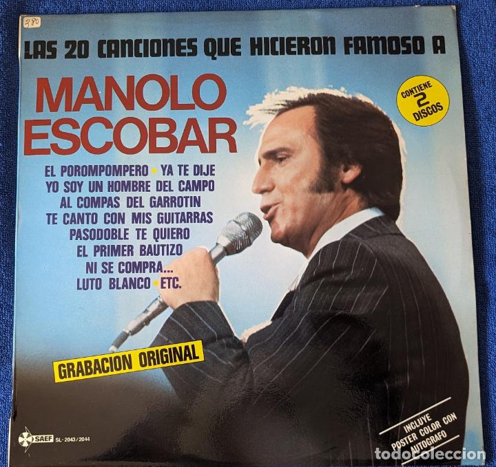 Discos de vinilo: Lote de 7 Lps de Manolo Escobar - Foto 8