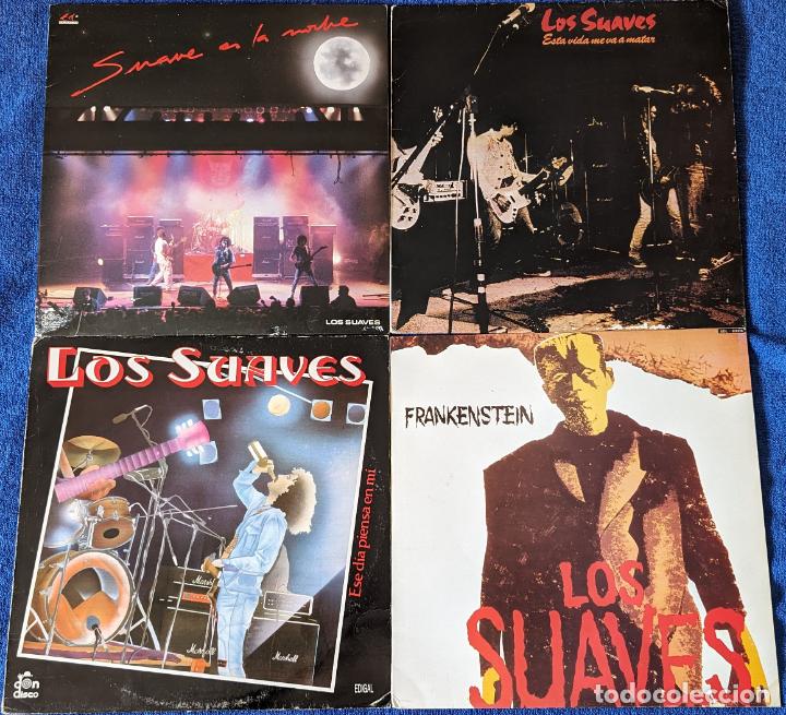 Discos de vinilo: Lote de 4 LPs de Los Suaves - Foto 1