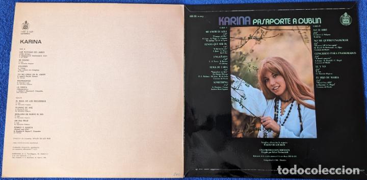 Discos de vinilo: Lote de 2 Lps de Karina - Foto 2