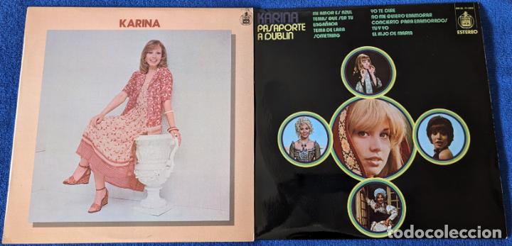 Discos de vinilo: Lote de 2 Lps de Karina - Foto 1