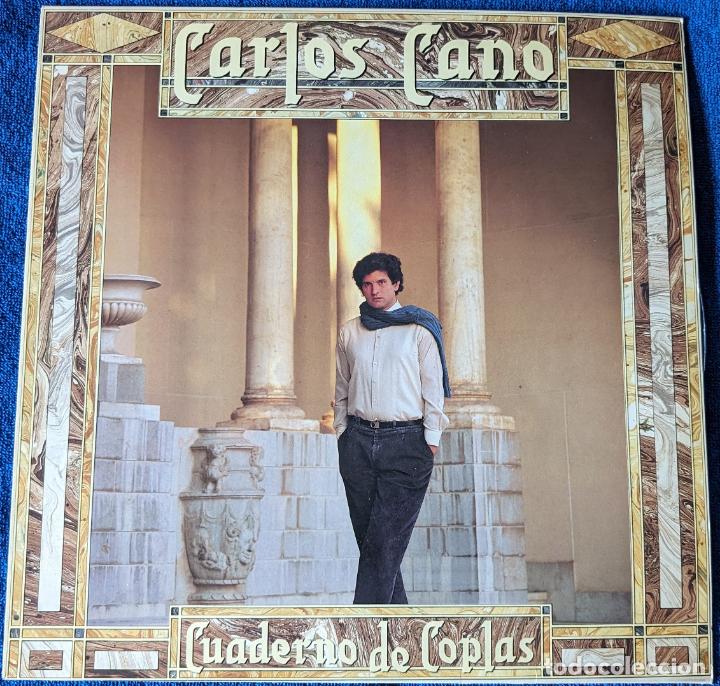 Discos de vinilo: Cuaderno de coplas - Carlos Cano (1985) - Foto 1