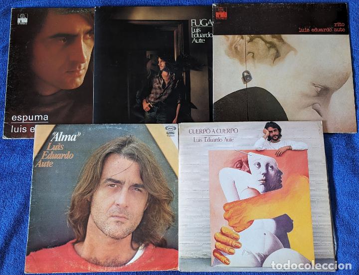 Discos de vinilo: Lote de 5 LPs de Luis Eduardo Aute - Foto 1