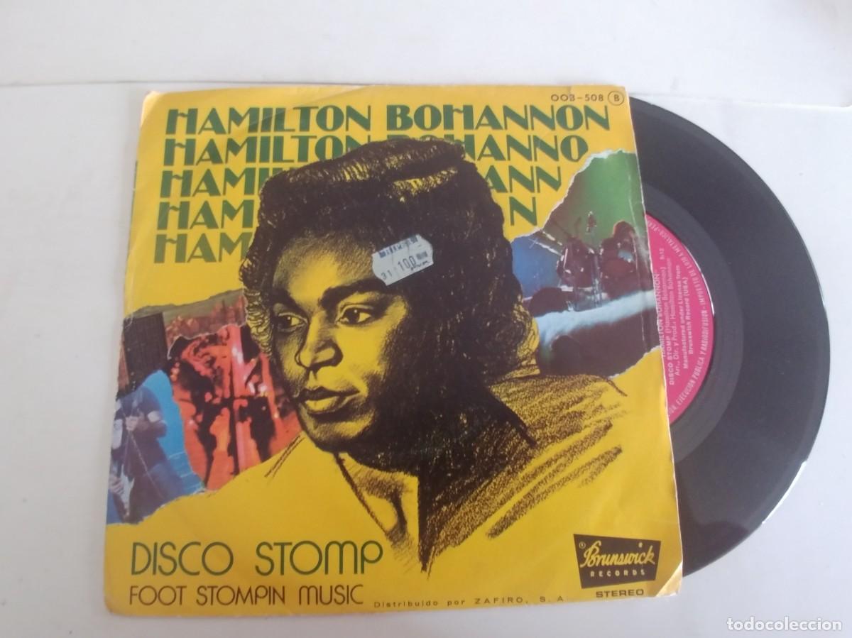Discos de vinilo: HAMILTON BOHANNON-SINGLE DISCO STOMP - Foto 1