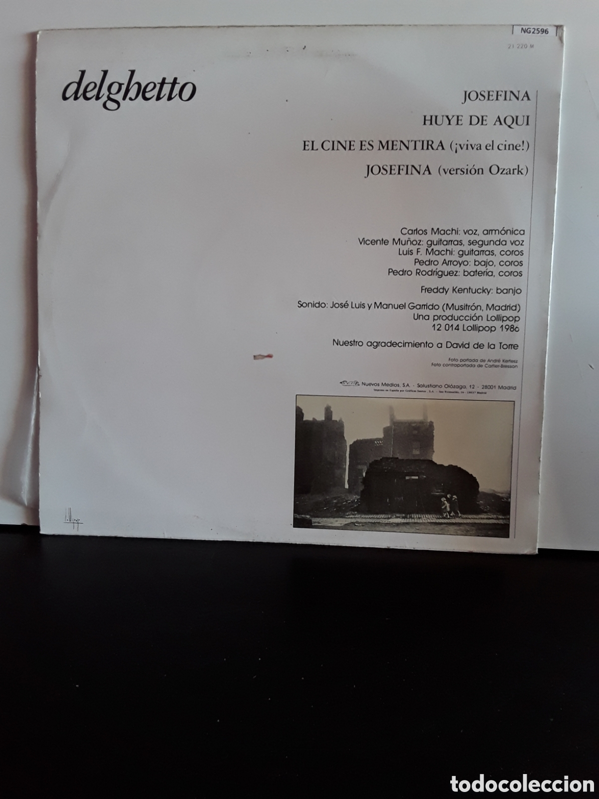 Discos de vinilo: Delghetto &lrm;&ndash; Josefina - Foto 2