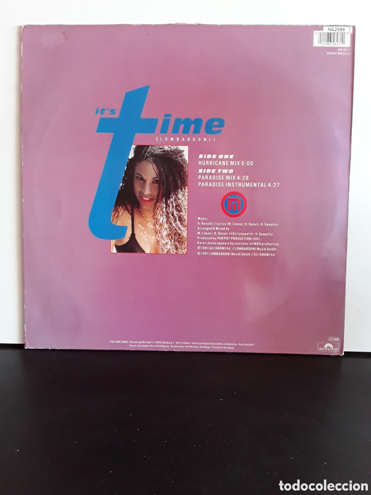 Discos de vinilo: Bit Machine Featuring Karen Jones &lrm;&ndash; Its Time - Foto 2