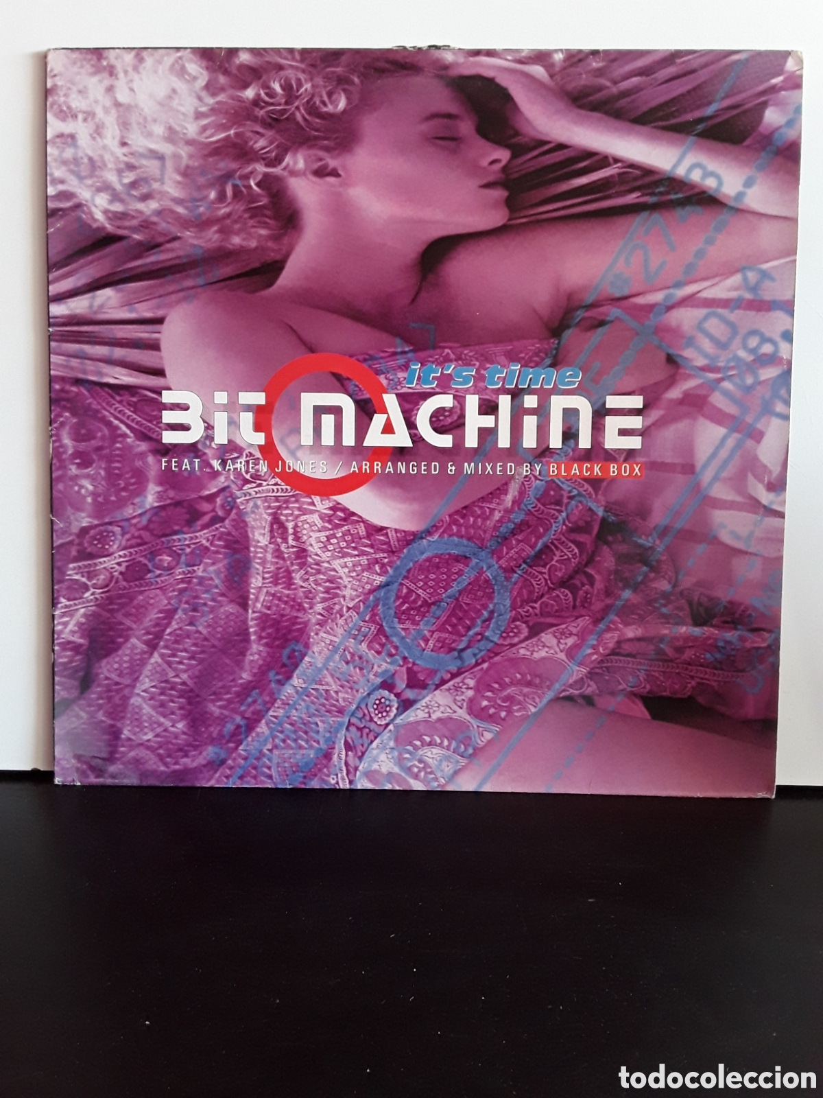 Discos de vinilo: Bit Machine Featuring Karen Jones &lrm;&ndash; Its Time - Foto 1