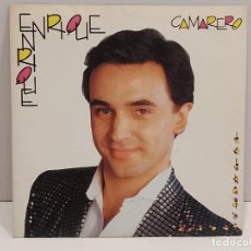 Discos de vinilo: ENRIQUE / CAMARERO-ESTOY CONTENTO / SINGLE-CBS-1985 / DE LUJO. ****/****