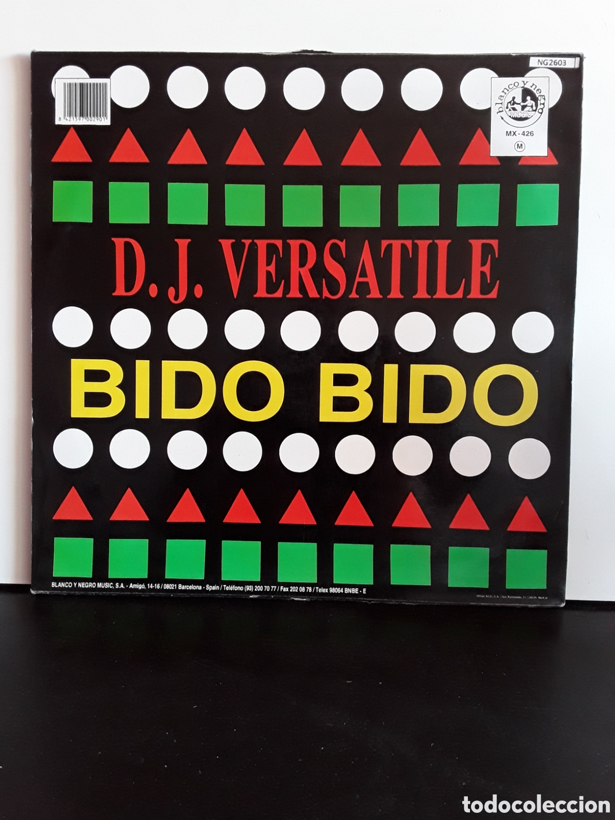 Discos de vinilo: DJ Versatile &lrm;&ndash; Bido Bido - Foto 2
