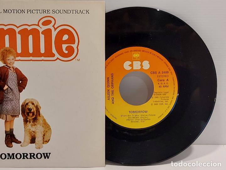 Discos de vinilo: B.S.O. !! ANNIE / TOMORROW / SINGLE-CBS-1982 / DE LUJO. ****/**** - Foto 4