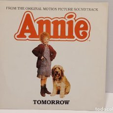 Discos de vinilo: B.S.O. !! ANNIE / TOMORROW / SINGLE-CBS-1982 / DE LUJO. ****/****