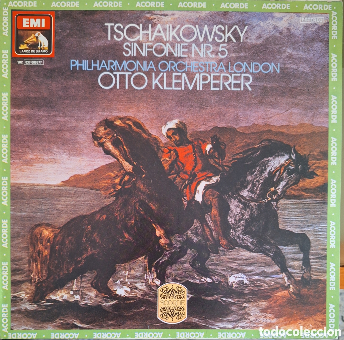 Discos de vinilo: Sinfon&iacute;a Nr. 5. Tschaikowsky. Dtor: Otto Klemperer - Foto 1