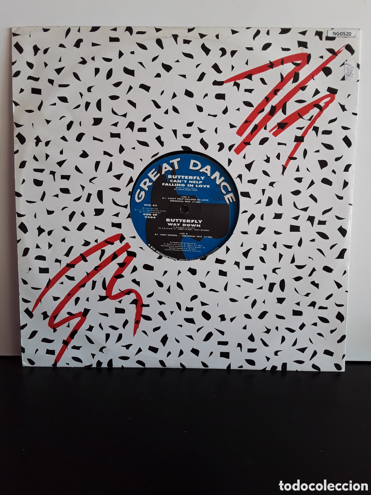 Discos de vinilo: Butterfly &lrm;&ndash; Cant Help Falling In Love - Foto 2
