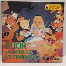 Discos de vinilo: ALICIA EN EL PAÍS DE LAS MARAVILLAS / CUENTODISCO BRUGUERA / EP-HISPAVOX-1969 / DE LUJO. ****/****
