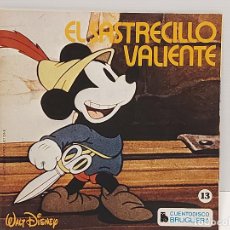 Discos de vinilo: EL SASTRECILLO VALIENTE / CUENTODISCO BRUGUERA / EP-HISPAVOX-1972 / DE LUJO. ****/****