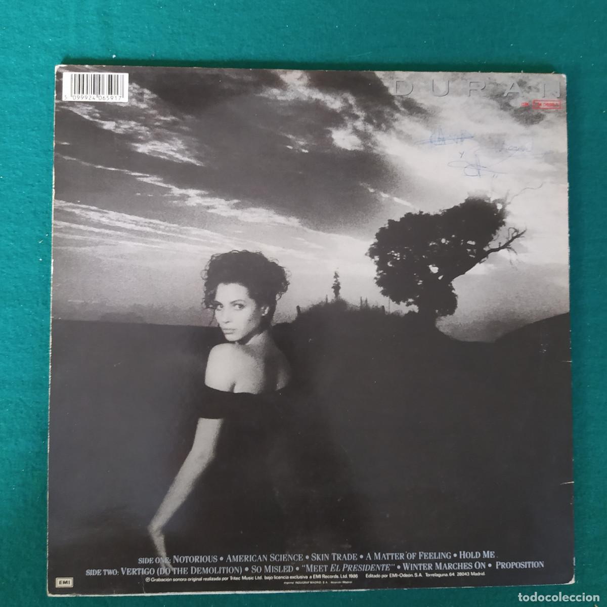 Discos de vinilo: Duran Duran &ndash; Notorious - Foto 2