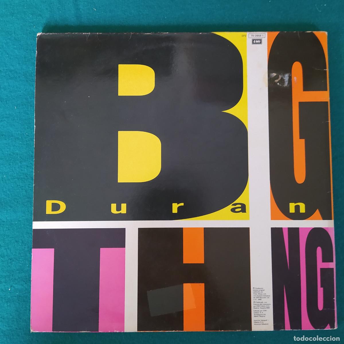 Discos de vinilo: Duran Duran &ndash; Big Thing - Foto 2