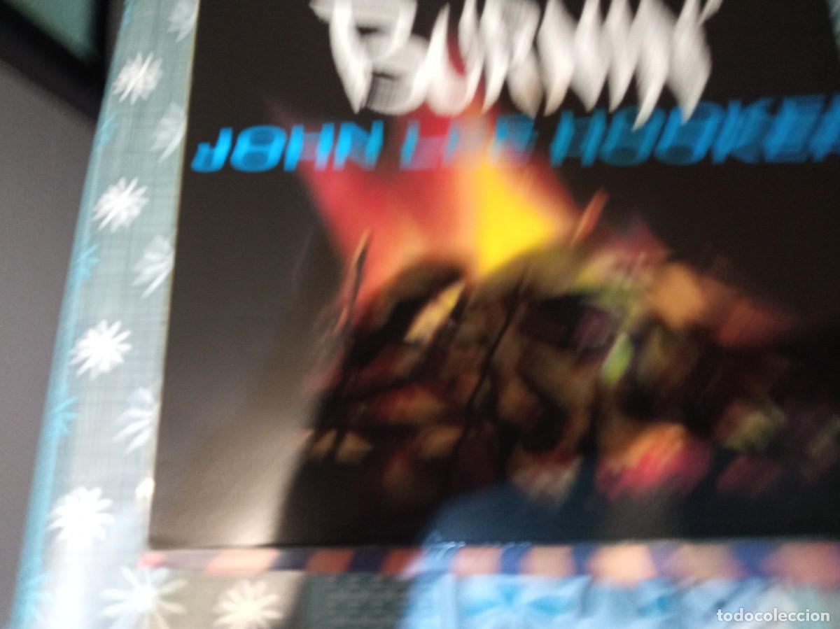 Discos de vinilo: JOHN LEE HOOKER BURNING LP VINILO YELLOW - Foto 1