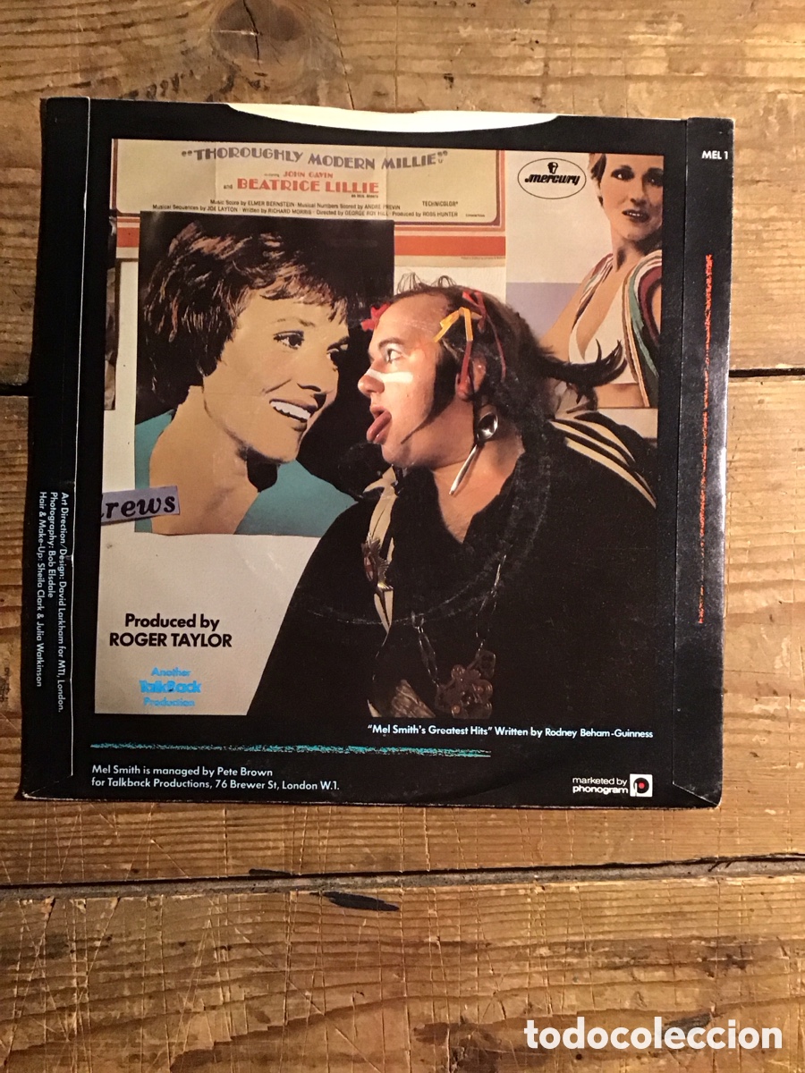 Discos de vinilo: Mel Smith&rsquo;s Greatest Hits Roger Taylor - Foto 2