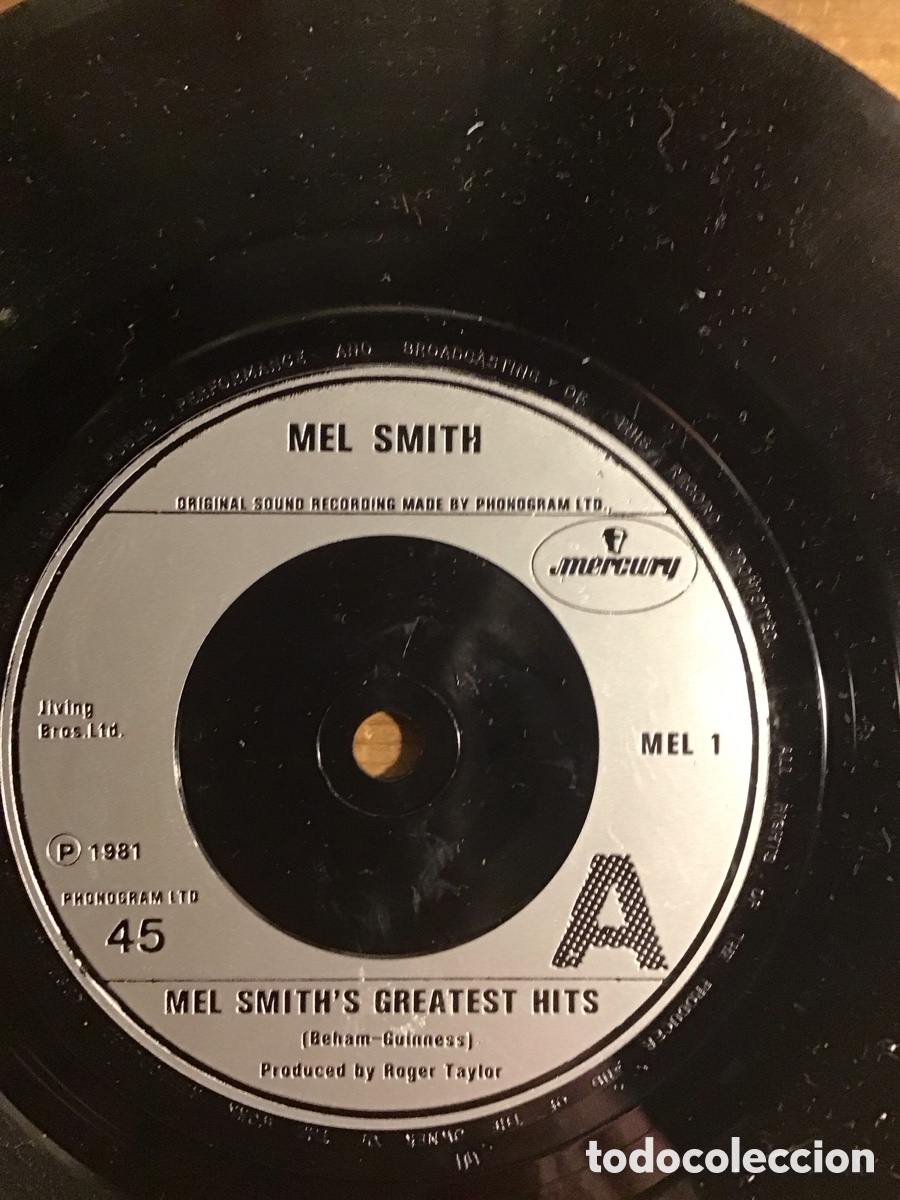 Discos de vinilo: Mel Smith&rsquo;s Greatest Hits Roger Taylor - Foto 3