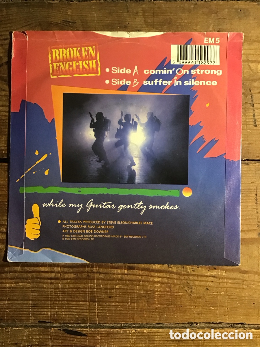 Discos de vinilo: Broken English comin&rsquo; on strong - Foto 2