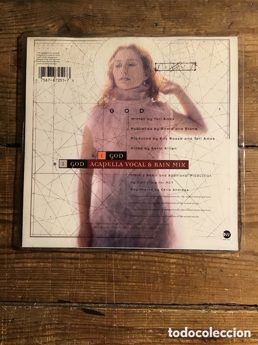 Discos de vinilo: Tori Amos GOD pic disc - Foto 2