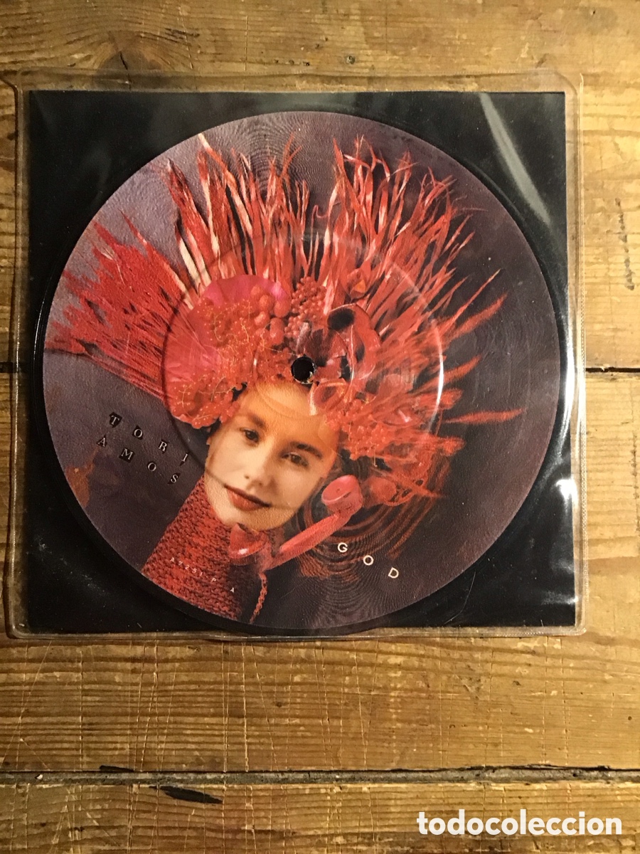 Discos de vinilo: Tori Amos GOD pic disc - Foto 1