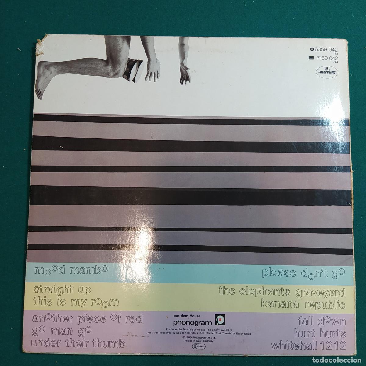 Discos de vinilo: The Boomtown Rats &ndash; Mondo Bongo - Foto 2