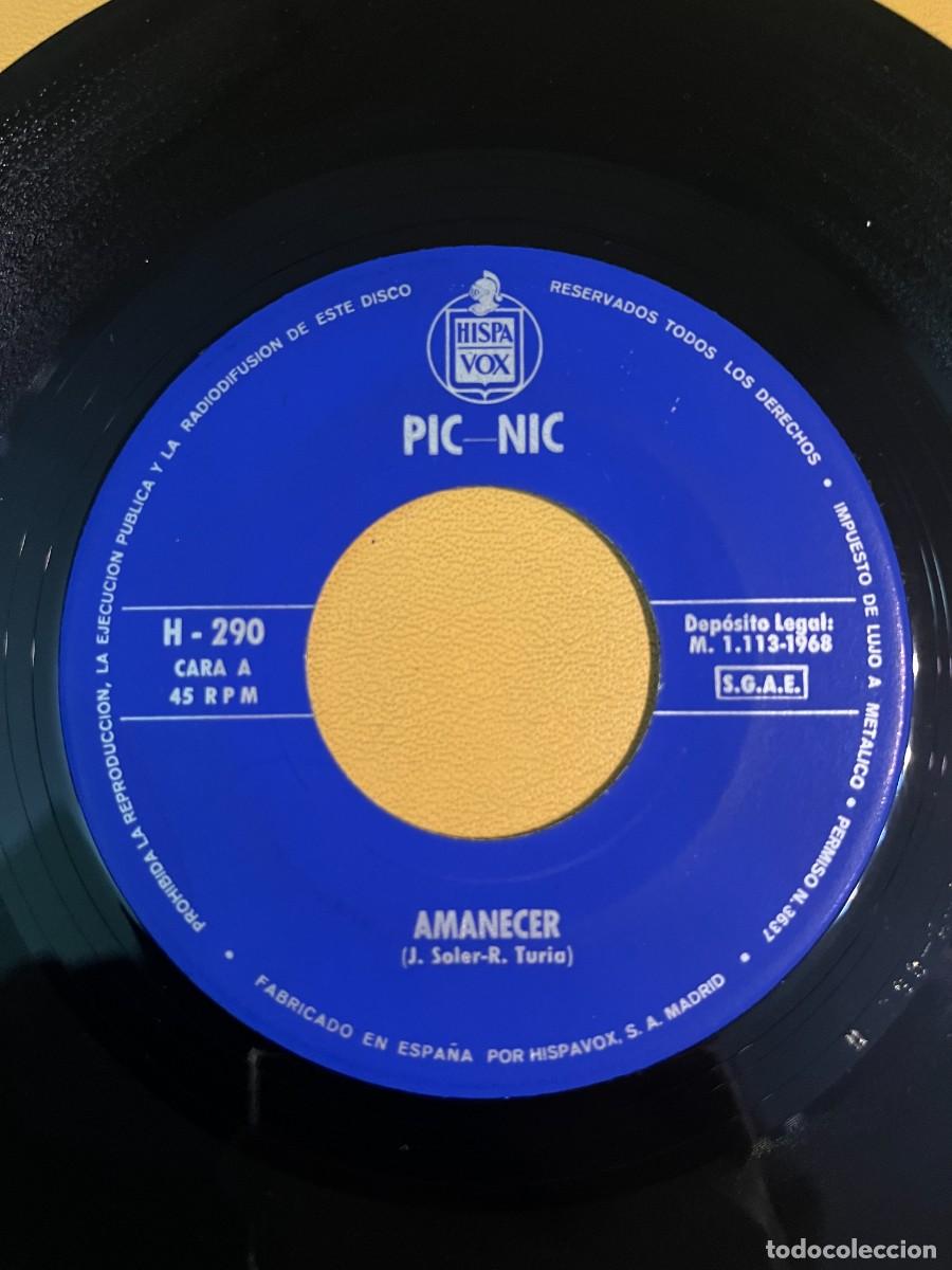 Discos de vinilo: Pic-Nic &lrm;&ndash; Amanecer / No Digas Nada - Foto 3