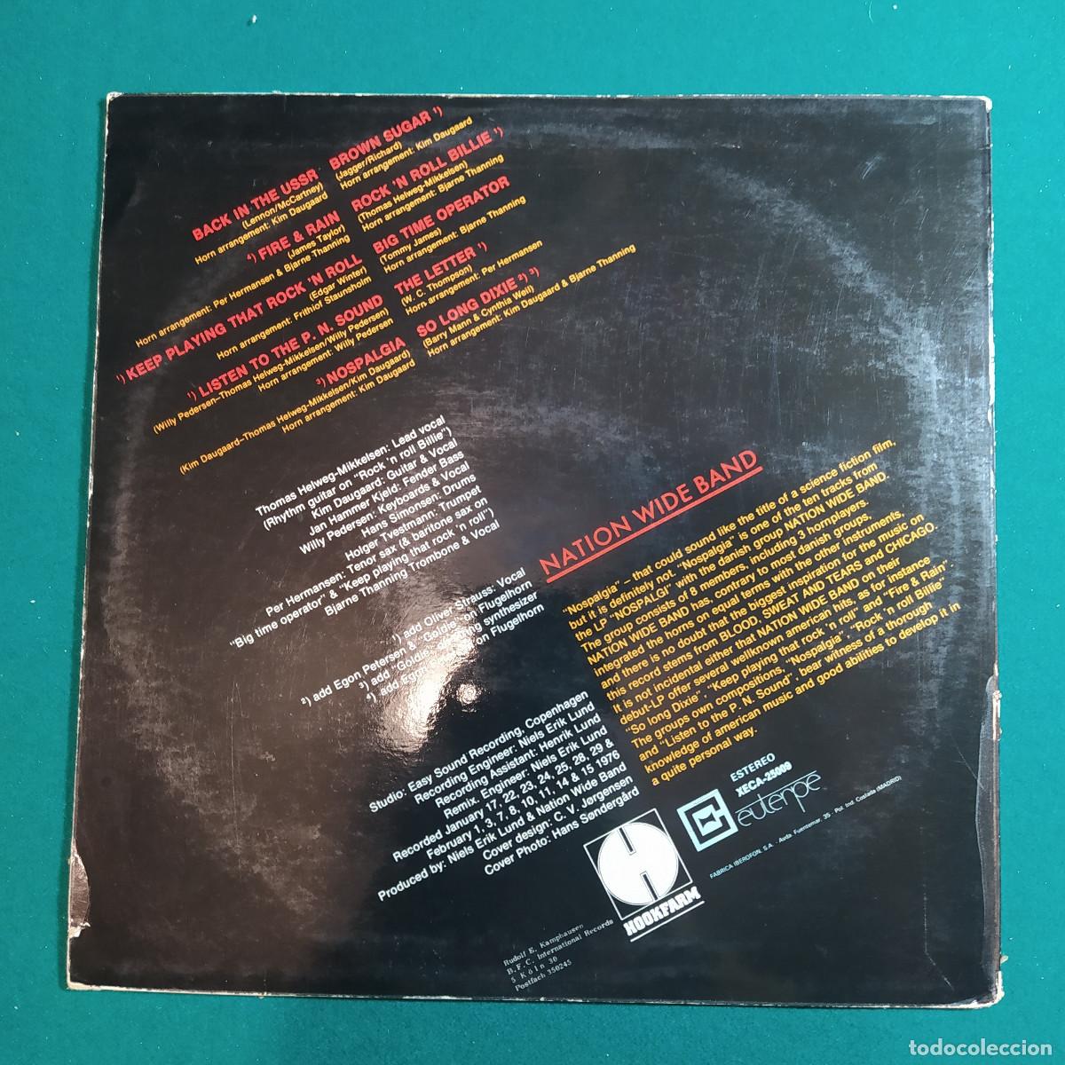 Discos de vinilo: Nation Wide Band &ndash; Nospalgi - Foto 2