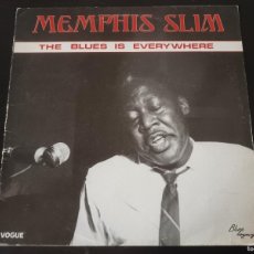Discos de vinilo: MEMPHIS SLIM THE BLUE IS EVERYWHERE