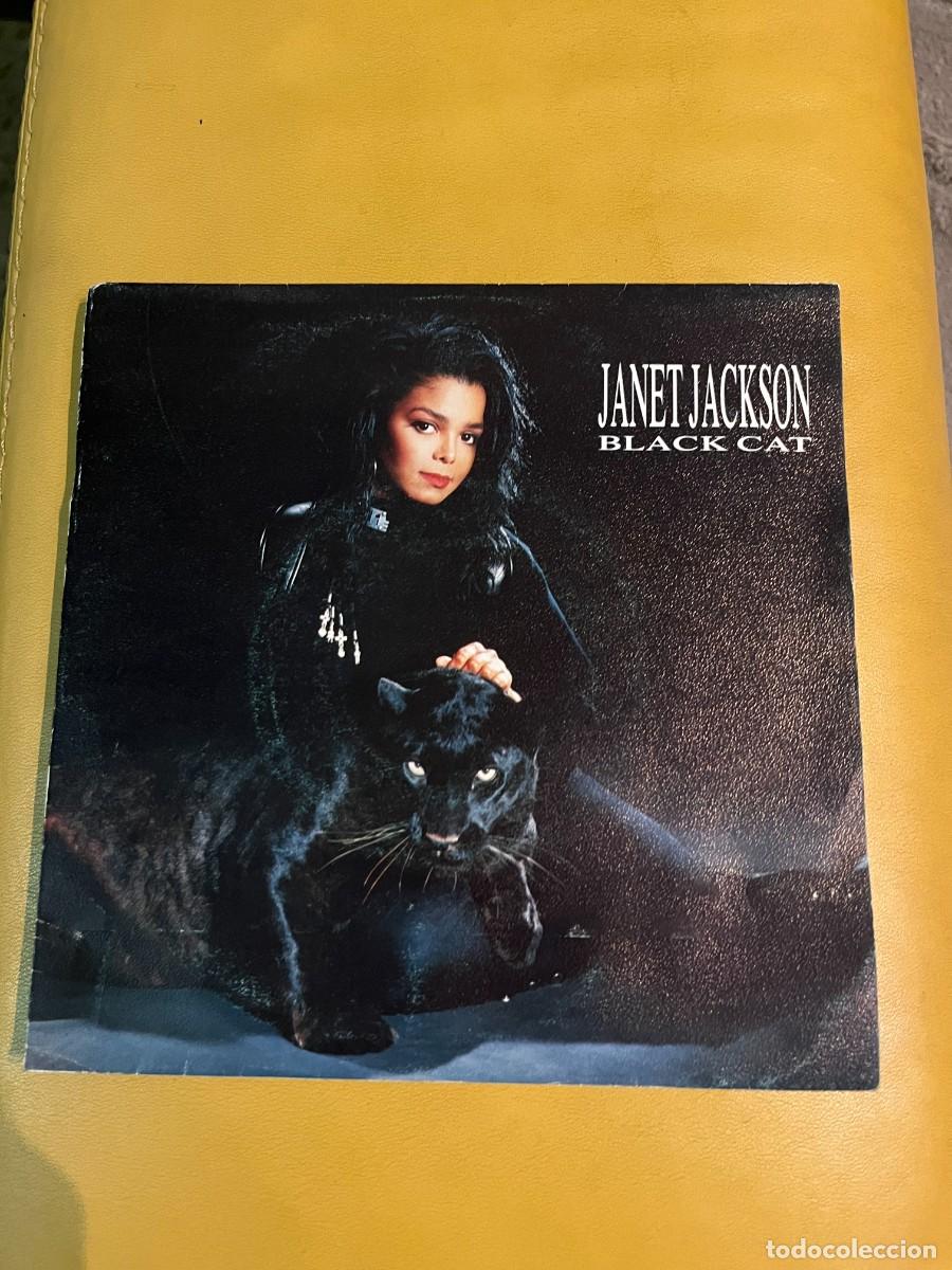 Discos de vinilo: Janet Jackson &lrm;&ndash; Black Cat - Foto 1